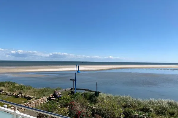 Blick auf den Kniep Haus Ran Ferienwohnung Ran 1
