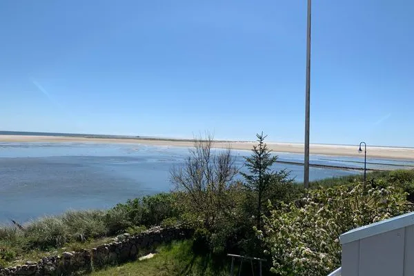 Blick auf den Kniep Haus Ran Ferienwohnung Ran 1