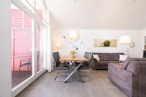 Wohnzimmer Strandpark Sierksdorf Schwalbennest Nr. 66