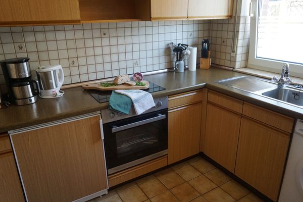  Ferienhaus MeerLiebe Dornumersiel - Küche / Küchenzeile
