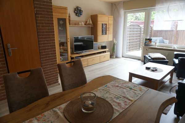  Ferienhaus MeerLiebe Dornumersiel - Wohnzimmer