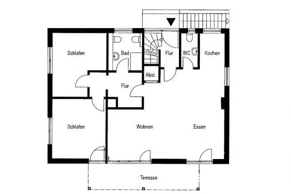 Grundriss Haus Ran Ferienwohnung Ran 1