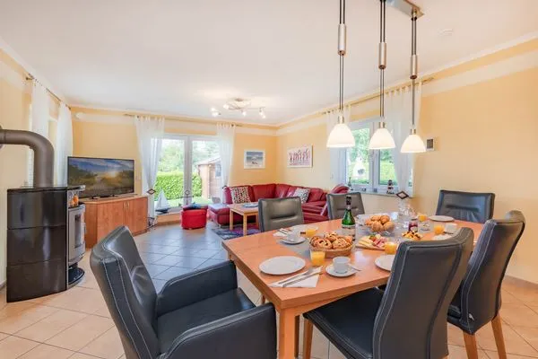 Wohnzimmer  Ferienhaus Neptun