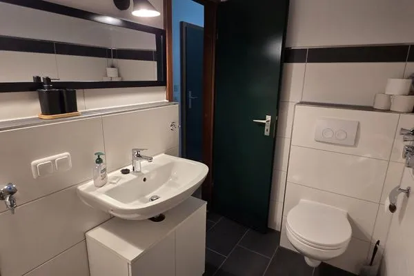 Badezimmer  Fernblick