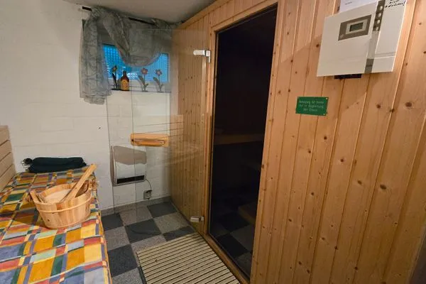 Sauna  Ferienwohnung "Ankerplatz" am Schönberger Strand
