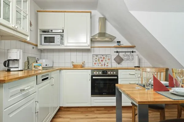 Kitchen Appartements Am Reiterhof Seepferdchen