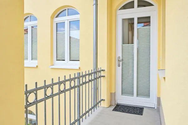 Fassade / Eingang  Viennetta am Meer