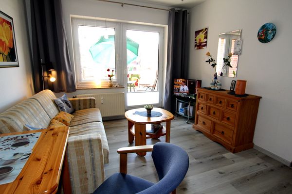  Ferienwohnung Strandloper Dornumersiel - Wohnzimmer