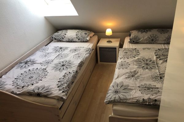  Ferienwohnung Neptun Dornumersiel - Schlafzimmer