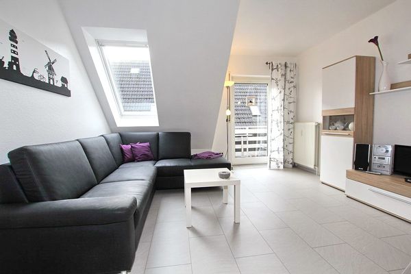  Ferienwohnung Neptun Dornumersiel - Wohnzimmer