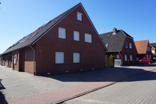  Ferienwohnung Neptun Dornumersiel - Fassade / Eingang