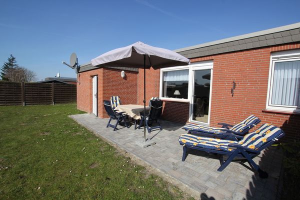  Haus Sonnenschein Dornumersiel - Terrasse