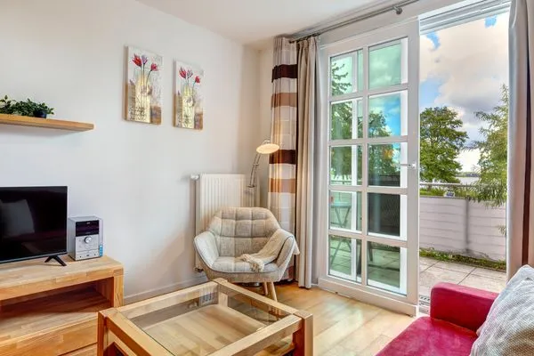 Wohnzimmer  Residenz am Balmer See, Whg. 01