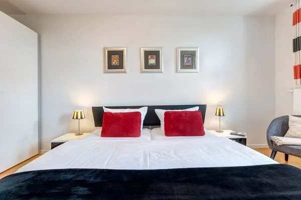 Schlafzimmer  Residenz am Balmer See, Whg. 01