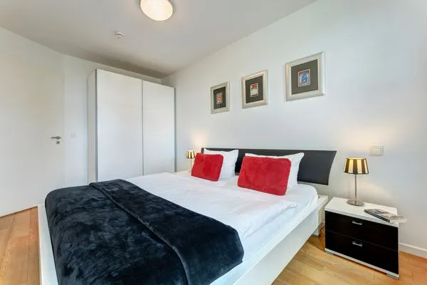 Schlafzimmer  Residenz am Balmer See, Whg. 01