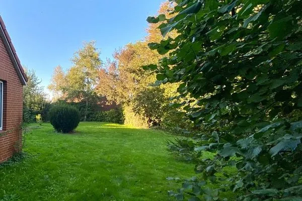 Garten  Haus Strandkorb