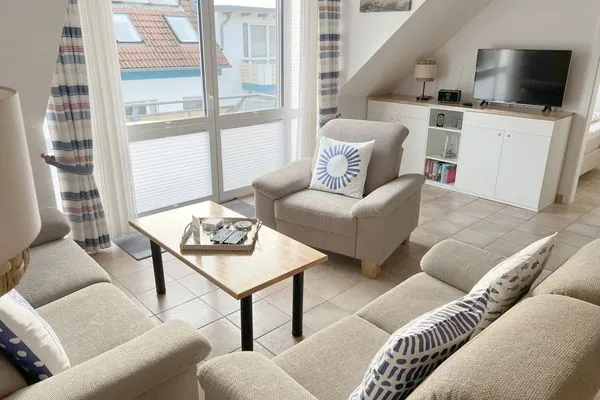 Wohnbereich Residenz am Strand Wohnung 1-17