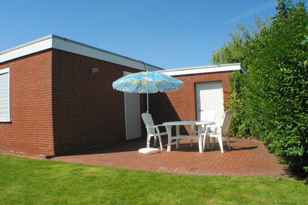  Haus Seeigel Dornumersiel - Terrasse