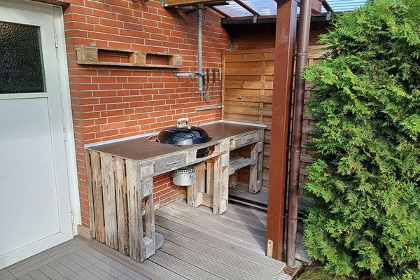  Haus Windböe Dornumersiel - Grill