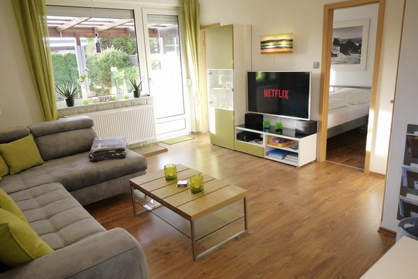  Haus Windböe Dornumersiel - Wohnzimmer