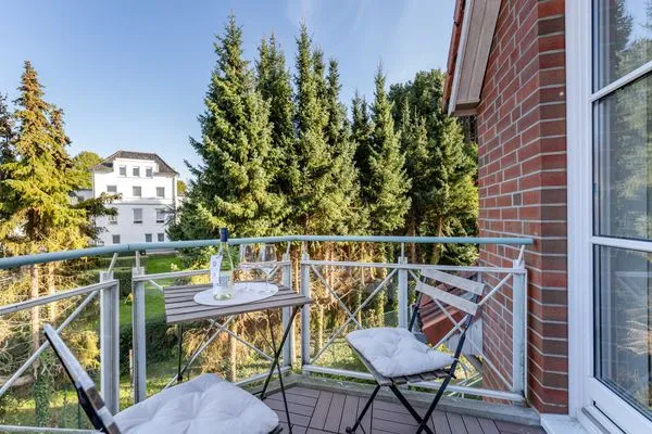 Balkon  COAST N°11 - Ostseeurlaub nur wenige Schritte vom Strand