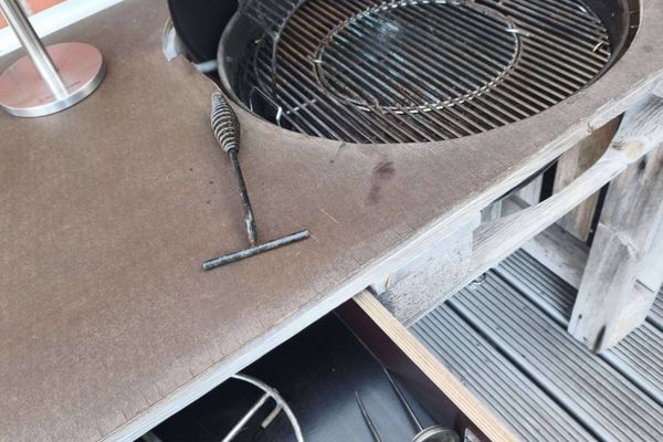  Haus Windböe Dornumersiel - Grill