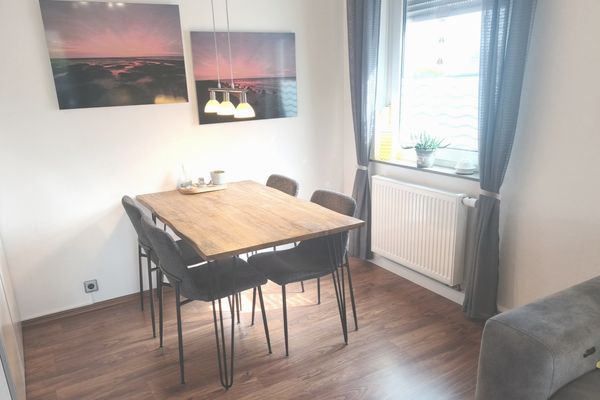  Haus Windböe Dornumersiel - Wohnzimmer
