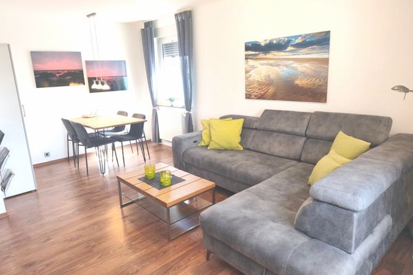  Haus Windböe Dornumersiel - Wohnzimmer