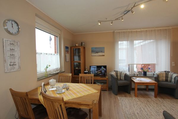  Haus Meeresbrise Dornumersiel - Wohnzimmer