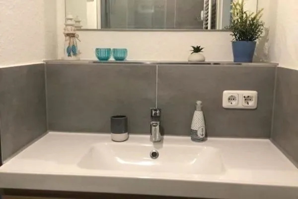 Badezimmer  Quartier Meerblick