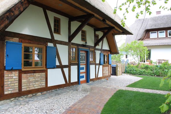  Haus zum Kiel Ostseebad Ahrenshoop - Fassade / Eingang