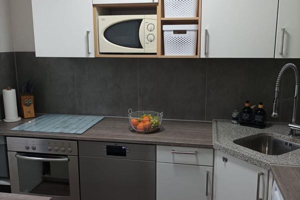  Ferienhaus Leano Dornumersiel - Küche / Küchenzeile