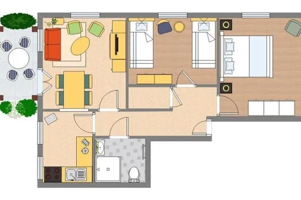   Villa Bismarck Wohnung 1