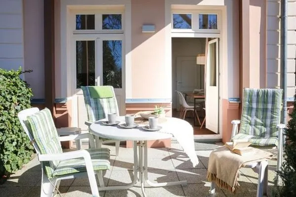 Balkon  Villa Bismarck Wohnung 1