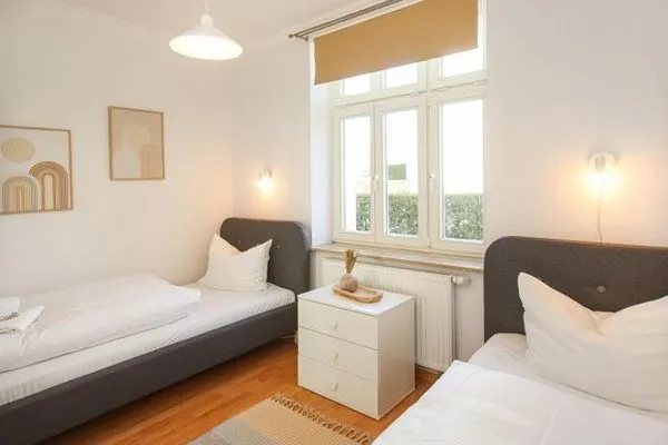 Schlafzimmer  Villa Bismarck Wohnung 1