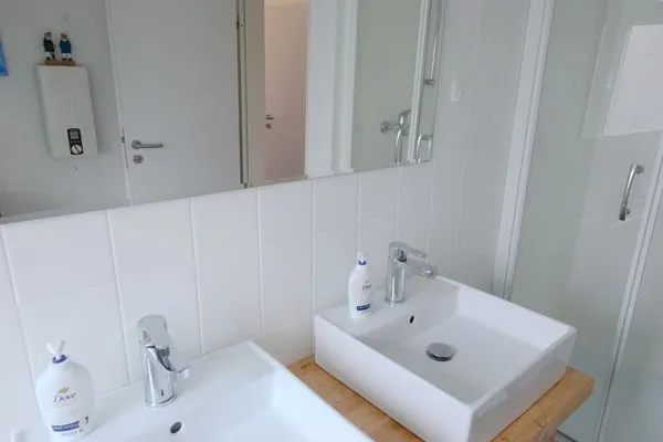 Badezimmer  Ferienwohnung Fischers Fritze