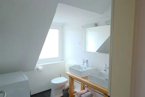 Badezimmer  Ferienwohnung Fischers Fritze