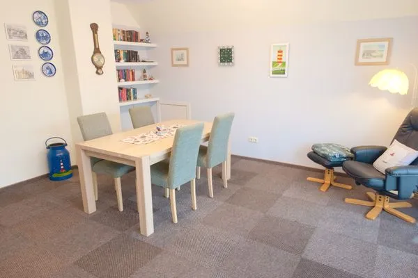 Wohnzimmer  Ferienwohnung Fischers Fritze