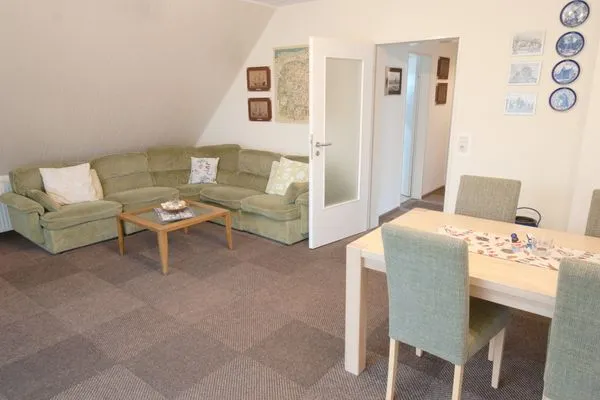 Wohnzimmer  Ferienwohnung Fischers Fritze