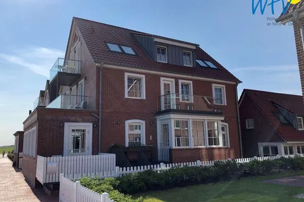 Hauptansicht Haus Nordland Ferienwohnung Dünenblick