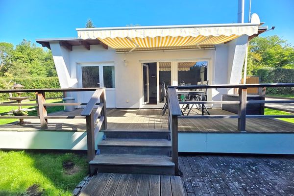 Idyllisches kleines Ferienhaus am Hochufer von Lohme