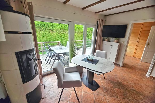 Idyllisches kleines Ferienhaus am Hochufer von Lohme