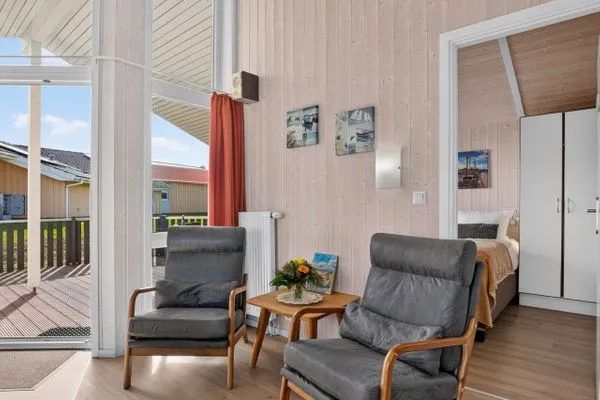 Wohnzimmer  Ferienhaus Nordlicht