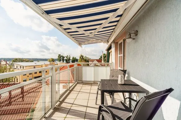 Ferienwohnung HafenPanorama Waren (Müritz) - tolle Aussicht  HafenPanorama