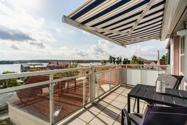 Ferienwohnung HafenPanorama Waren (Müritz) - tolle Aussicht  HafenPanorama