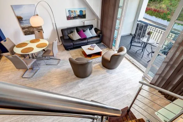 Wohnzimmer  Residenz am Balmer See, Whg. 70