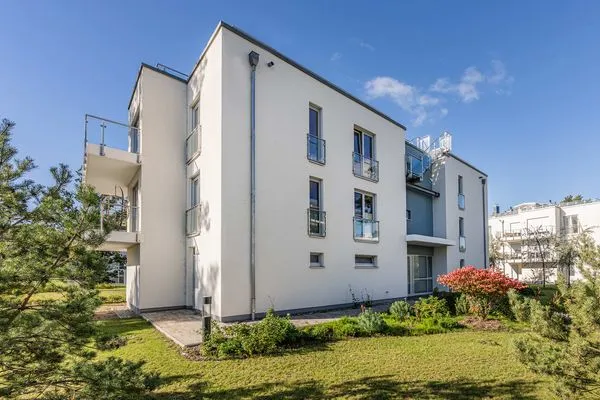 Fassade / Eingang  Ferienwohnung Pia mit Fitness, Sauna  und Freizeitbereich