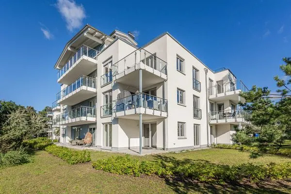 Fassade / Eingang  Ferienwohnung Pia mit Fitness, Sauna  und Freizeitbereich