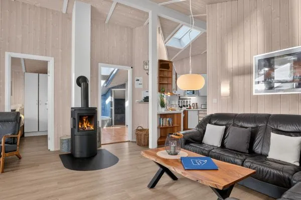 Wohnzimmer  Ferienhaus Nordlicht