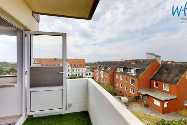 Balkon Haus Panorama Ferienwohnung 44